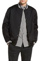 Men's Vince Varsity Jacket - Black