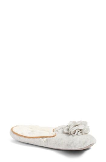 Women's Pretty You London Faux Fur Slippers - Beige