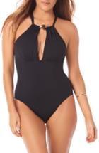 Women's Amoressa Seaborne Sabre One-piece Swimsuit - Black