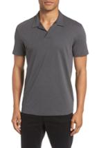 Men's Theory Willem Atmos Polo, Size - Grey