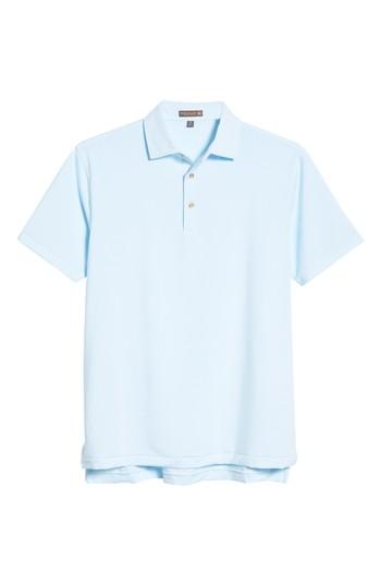 Men's Peter Millar Halford Stripe Stretch Jersey Polo