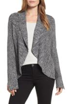 Women's Nic+zoe Vivid Shawl Collar Cardigan - Grey