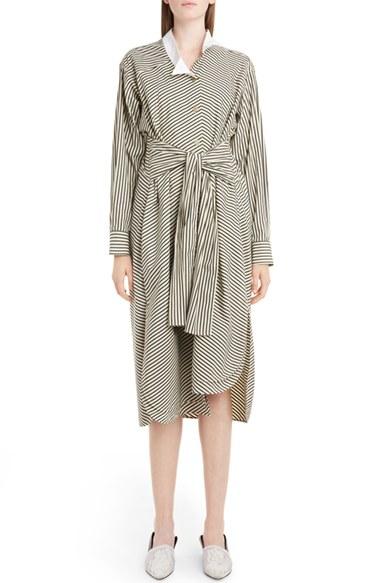 Women's Loewe Stripe Cotton Dress