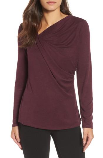 Women's Nic+zoe Every Occasion Drape Top - Red