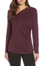 Women's Nic+zoe Every Occasion Drape Top - Red