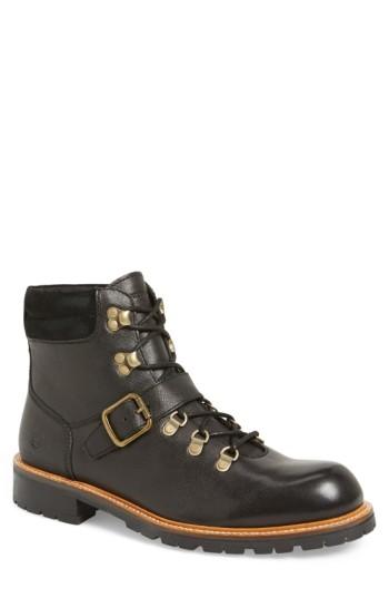 Men's Andrew Marc 'midwood' Plain Toe Boot D - Black