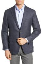 Men's Hickey Freeman Classic Fit Wool & Silk Blazer R - Blue