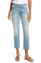 Women's Frame Le High Crop Straight Jeans - Blue