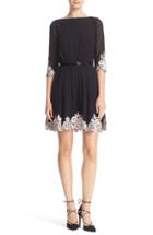 Women's Ted Baker London Feay Belted Lace Embellished Dress