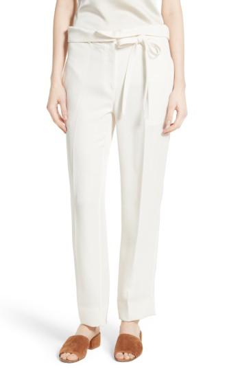 Women's Theory Gunilla Clean Twill 2 Tie Waist Pants