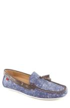 Men's Marc Joseph New York Bushwick Tasseled Driving Loafer M - Blue