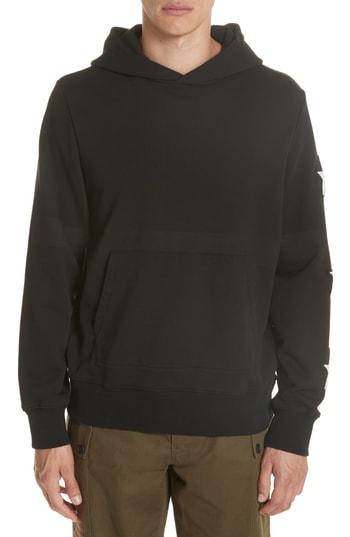 Men's Ovadia & Sons Star Patch Hoodie - Black
