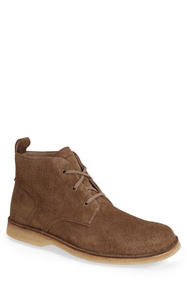Men's Andrew Marc 'dorchester' Suede Chukka Boot D - Beige