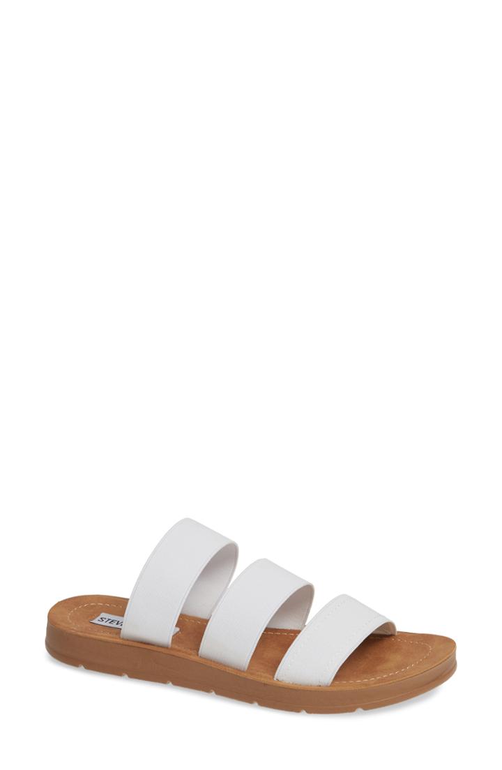 Women's Steve Madden Pascale Slide Sandal M - White