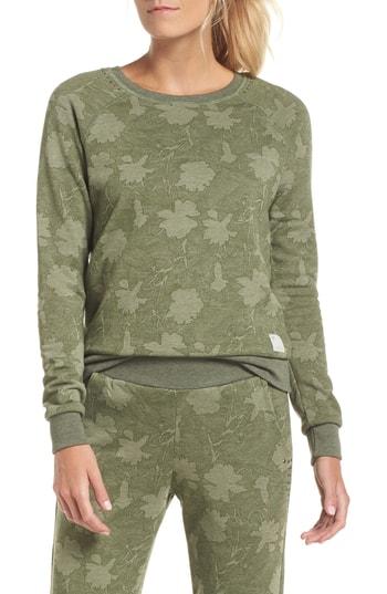 Women's Maaji Sleek Leaf Kale Sweatshirt