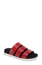 Women's Calvin Klein Dalana Slide Sandal .5 M - Red