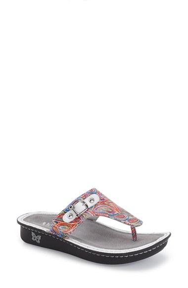 Women's Alegria 'vanessa' Thong Sandal -5.5us / 35eu - Pink