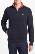 Men's Lacoste Quarter Zip Sweatshirt