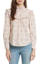 Women's La Vie Rebecca Taylor Brittany Floral Blouse - Ivory