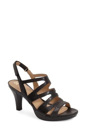 Women's Naturalizer 'pressley' Slingback Platform Sandal .5 M - Black