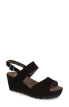 Women's Gabor Two-strap Sandal .5 M - Black