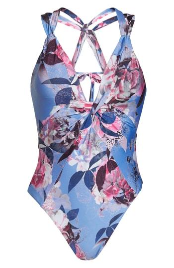 Women's Becca Orchid Bloom One-piece Swimsuit