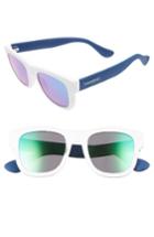 Women's Havaianas Paraty 50mm Retro Sunglasses - White/ Blue