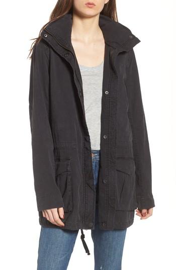 Women's James Perse Utility Jacket - Grey