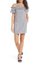 Women's Ali & Jay Patio Only Stripe Minidress - White