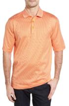 Men's Bugatchi Regular Fit Mercerized Cotton Polo - Orange