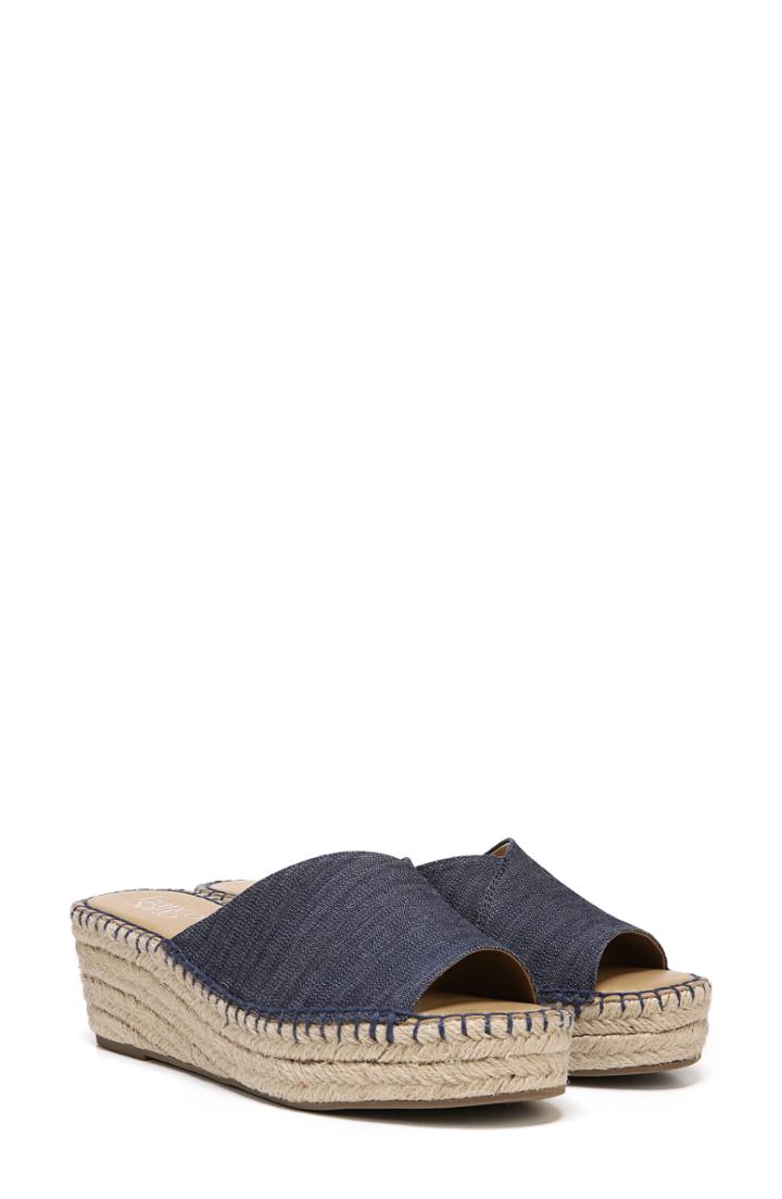 Women's Sarto By Franco Sarto Pinot Platform Wedge Slide Sandal