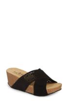 Women's Bos. & Co. Lomi Platform Wedge Slide Sandal .5-6us / 36eu - Beige