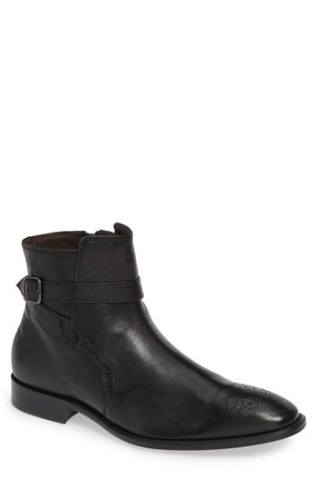 Men's J & M 1850 Maxwell Zip Boot M - Black