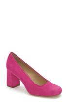 Women's Etienne Aigner Dylan Square Toe Pump .5 M - Pink