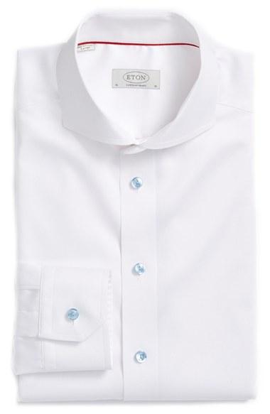 Men's Eton Contemporary Fit Dress Shirt .5 - White