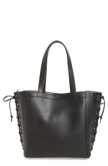 Max Mara Small Leather Shopper -