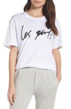 Women's Les Girls Les Boys Graphic Tee - White