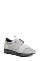 Women's Balenciaga Mixed Media Trainer Sneaker Us / 35eu - Beige