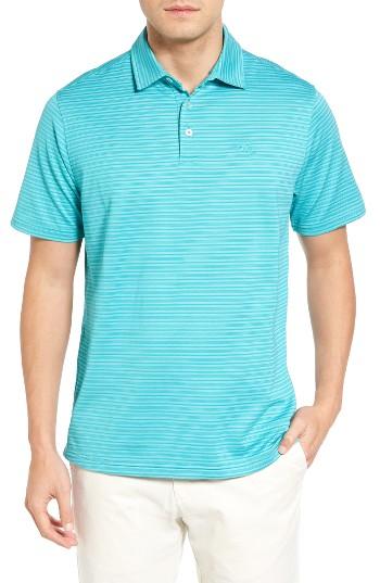 Men's Tommy Bahama On Par Stripe Spectator Polo