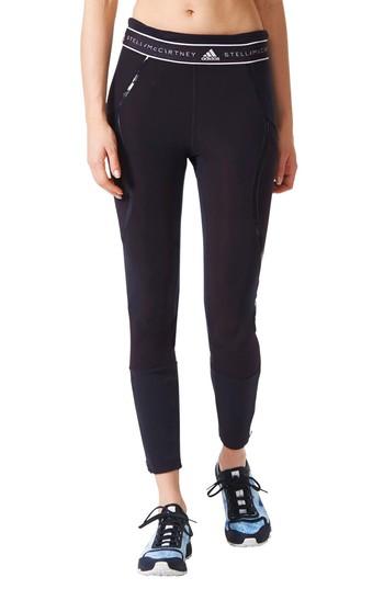 Women's Adidas By Stella Mccartney Run Knit Mix Tights - Blue