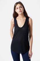 Women's Topshop U-neck Tank Us (fits Like 0-2) - White