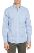 Men's Zachary Prell Riz Regular Fit Print Sport Shirt - Blue