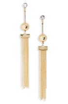 Women's Girly Ball And Chain Earrings