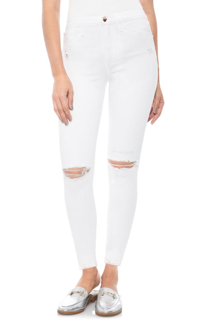 Women's Joe's The Charlie Ripped Ankle Skinny Jeans