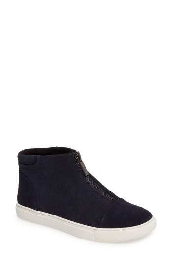 Women's Kenneth Cole New York Kayla Zip Sneaker M - Blue