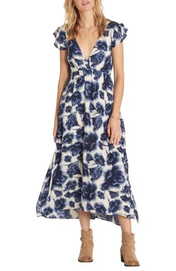 Women's Billabong Don't Mess Floral Print Dress