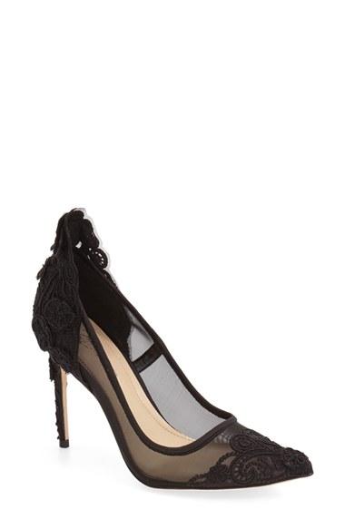Women's Imagine By Vince Camuto 'ophelia' Pointy Toe Pump M - Black