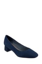Women's Trotters 'lola' Pump Ww - Blue