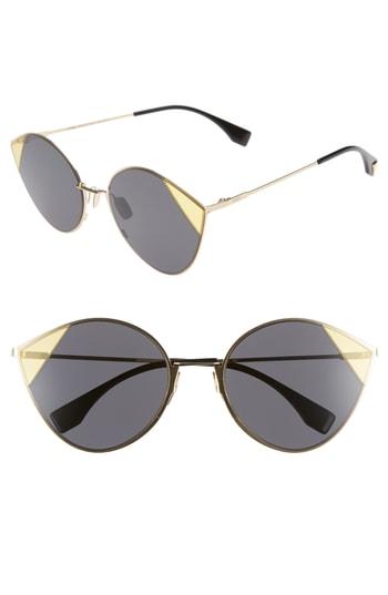 Women's Fendi 60mm Cat Eye Sunglasses -