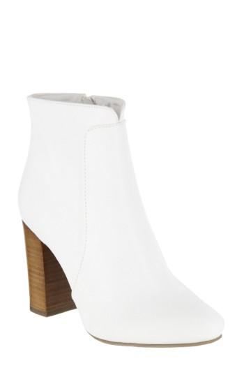 Women's Mia Rosebud Bootie .5 M - White
